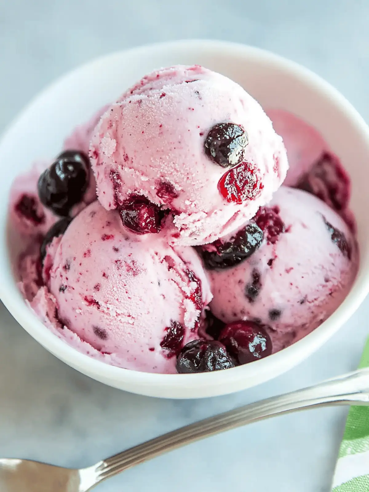 Cranberry Ice Cream: A Creamy Twist on Holiday Desserts 5 Cranberry Ice Cream
