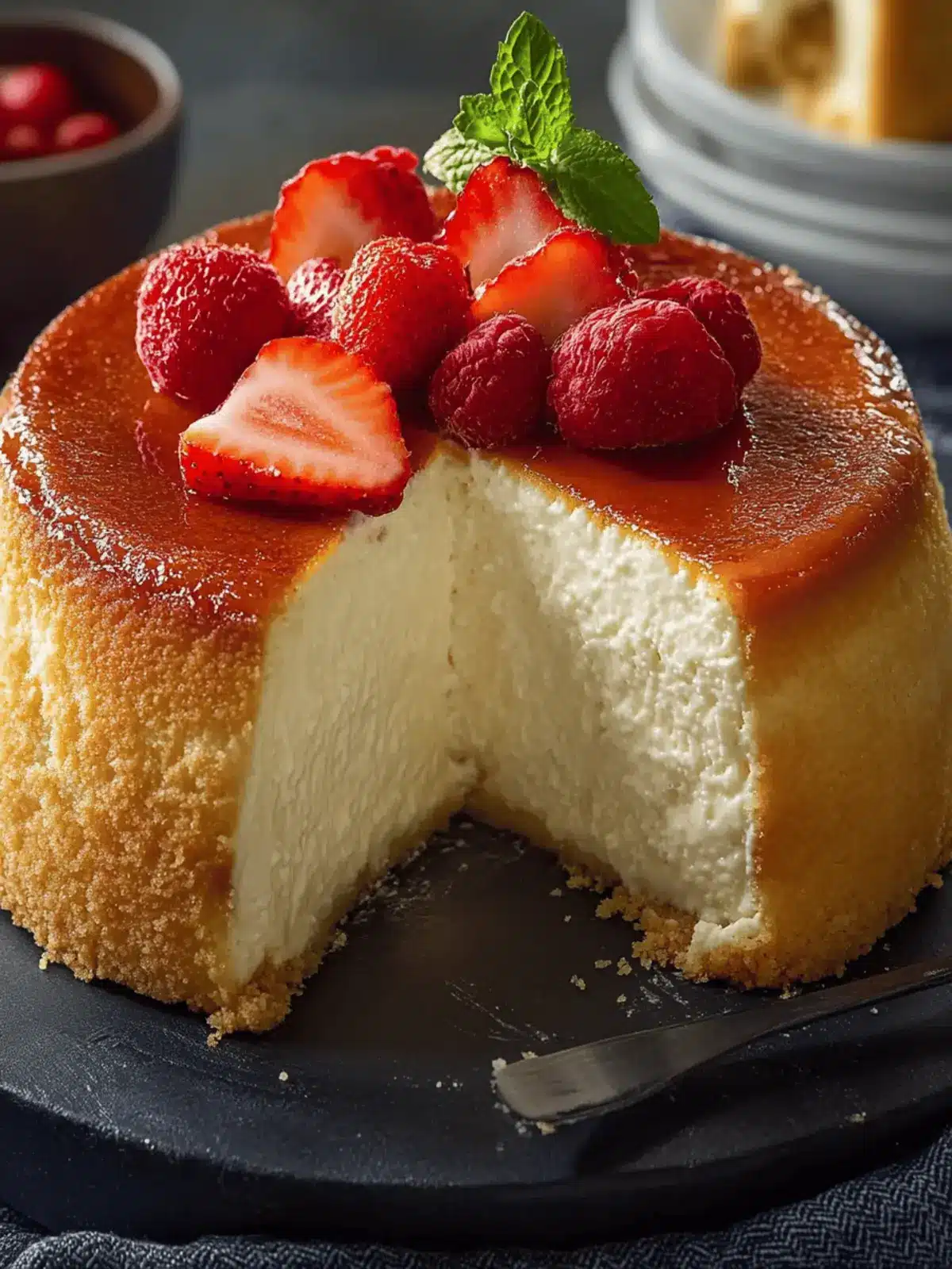 Indulge in Cheesecake with a Tender Pound Cake Center Today 2 Cheesecake with a Tender Pound Cake Center