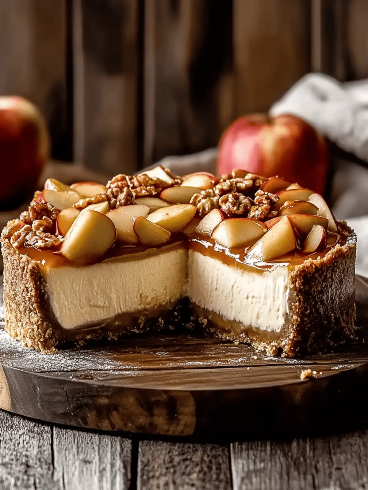 Apple Pie Cheesecake: A Cozy Fall Treat You’ll Adore 4 Apple Pie Cheesecake