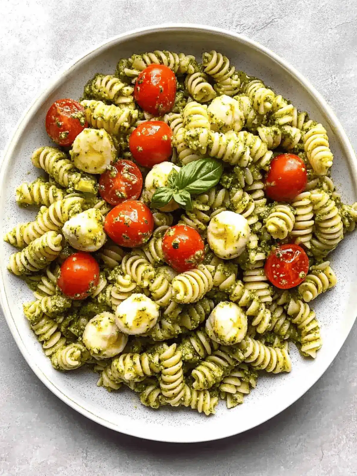 Bright and Fresh Pesto Pasta Salad in Just 15 Minutes 4 Pesto Pasta Salad