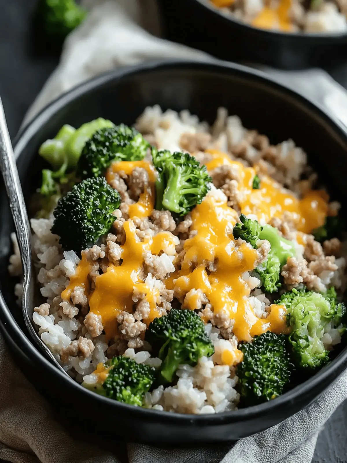 Cheesy Ground Chicken and Rice with Broccoli Made Easy 5 Cheesy Ground Chicken and Rice with Broccoli