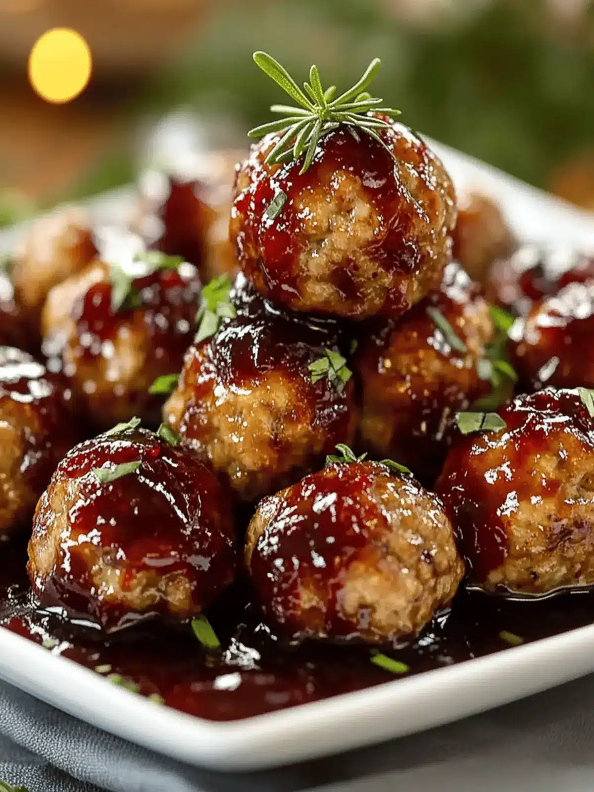 Harvest Turkey Meatballs with Cranberry Glaze for Cozy Nights 3 Turkey Meatballs with Cranberry Glaze