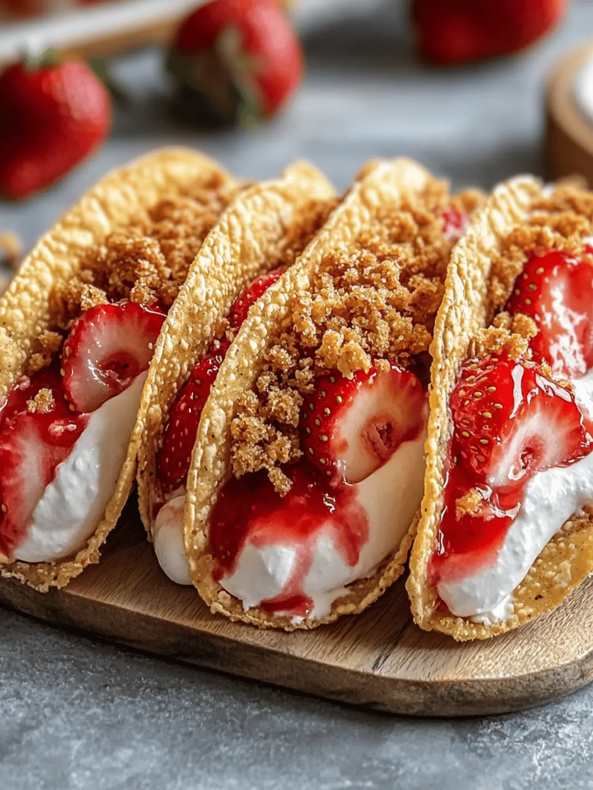 Strawberry Crunch Cheesecake Tacos Everyone Will Love 3 Strawberry Crunch Cheesecake Tacos