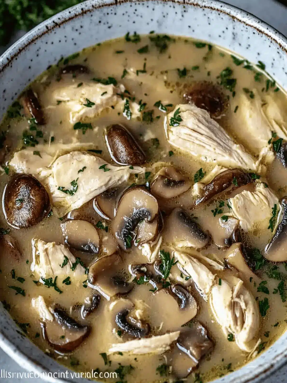 Creamy Rotisserie Chicken Mushroom Soup for Ultimate Comfort 4 Rotisserie Chicken Mushroom Soup