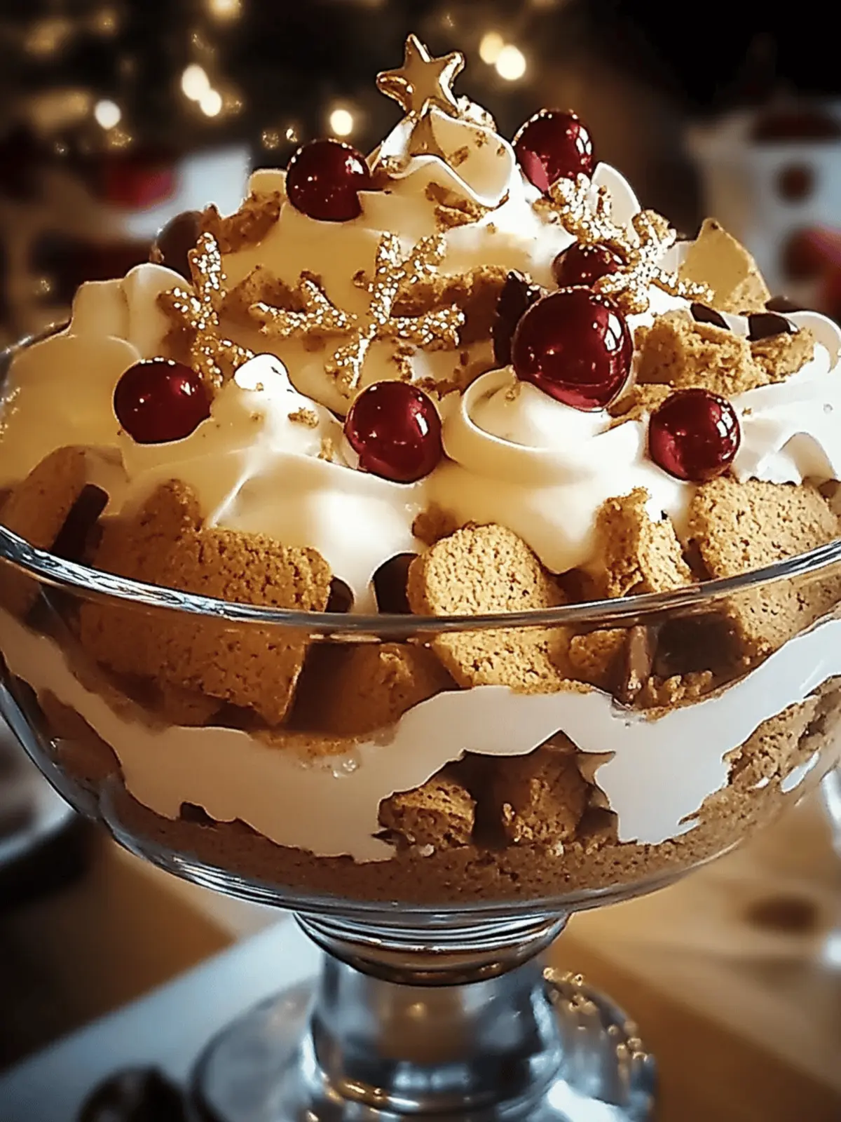Delicious Festive Gingerbread Trifle That's a Holiday Must-Try 5 Festive Gingerbread Trifle