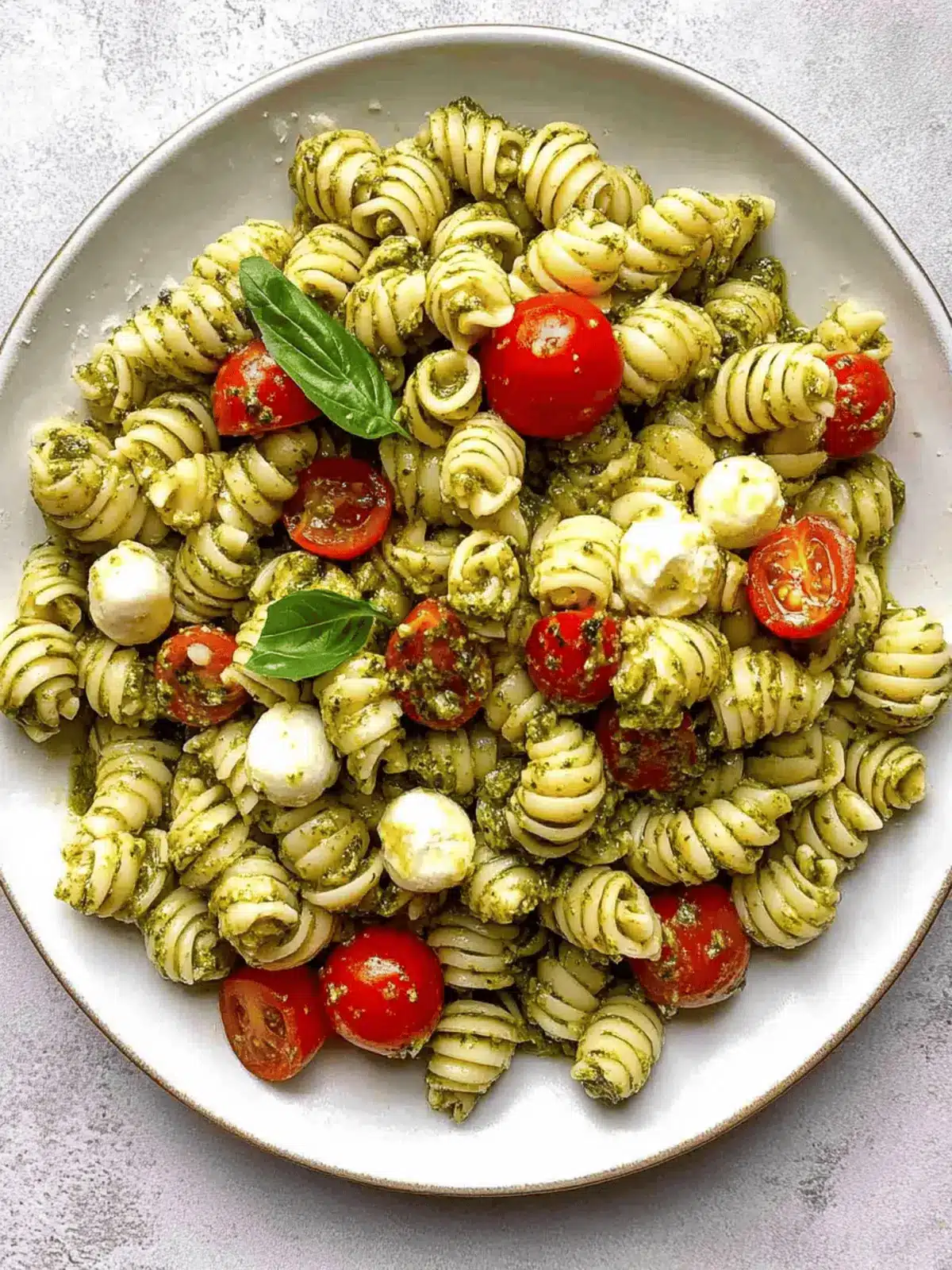 Bright and Fresh Pesto Pasta Salad in Just 15 Minutes 3 Pesto Pasta Salad