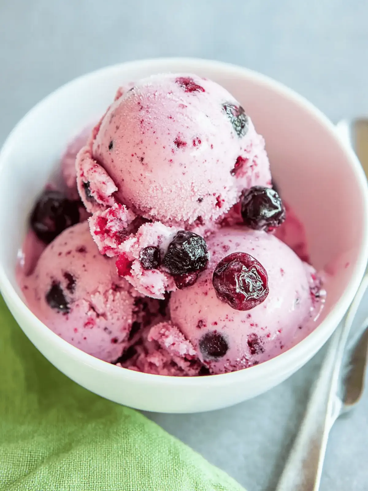 Cranberry Ice Cream: A Creamy Twist on Holiday Desserts 3 Cranberry Ice Cream