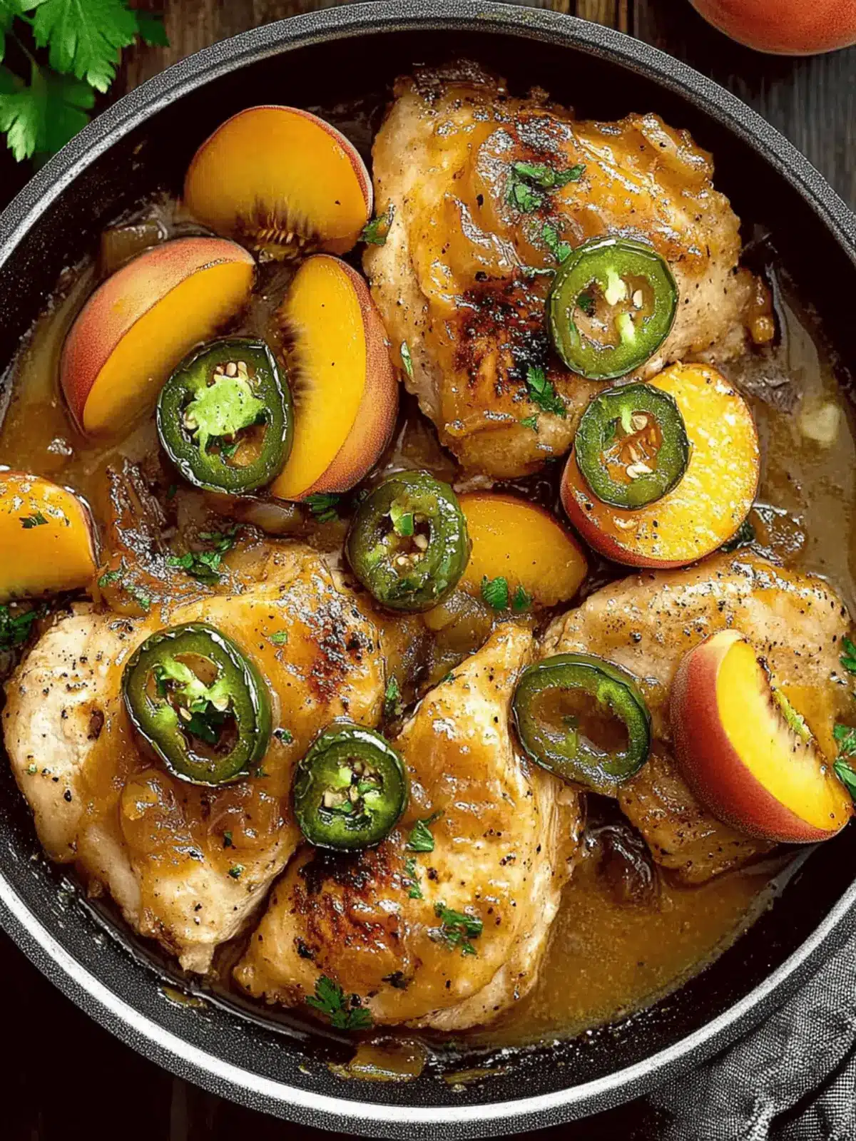 Zesty Jalapeno Peach Chicken That Will Wow Your Tastebuds 3 Jalapeno Peach Chicken