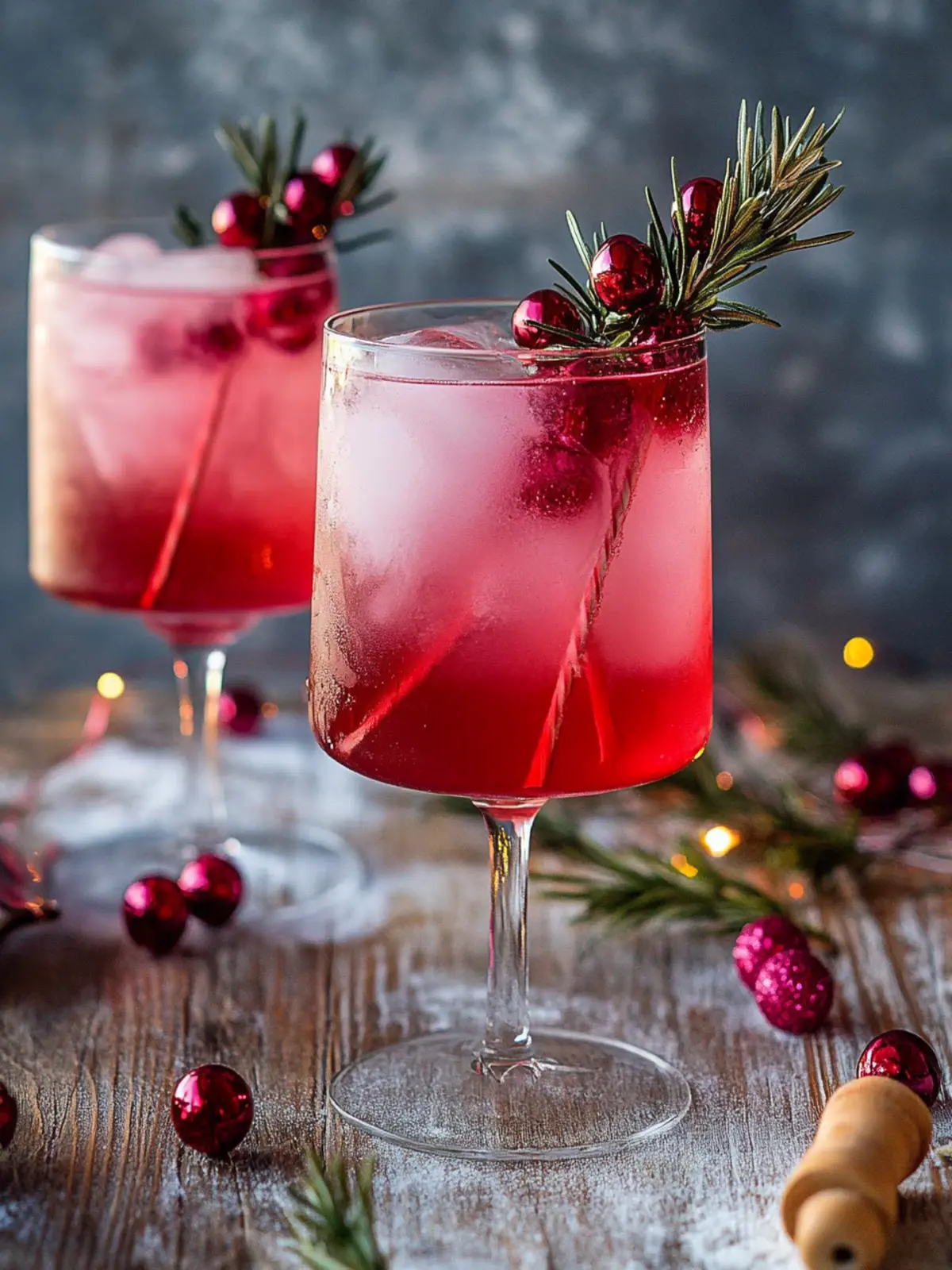 Deliciously Festive Pink Gin Spritz for Your Holiday Cheers 2 Festive Pink Gin Spritz