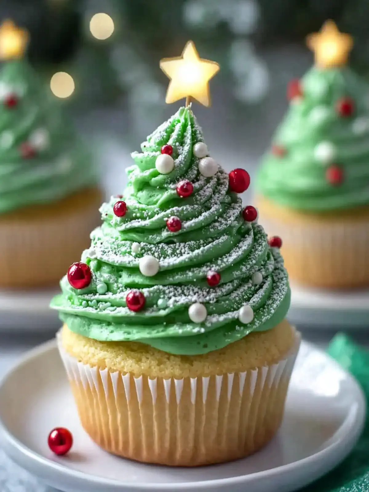 Delicious Christmas Tree Cupcakes for a Festive Family Treat 4 Christmas Tree Cupcakes