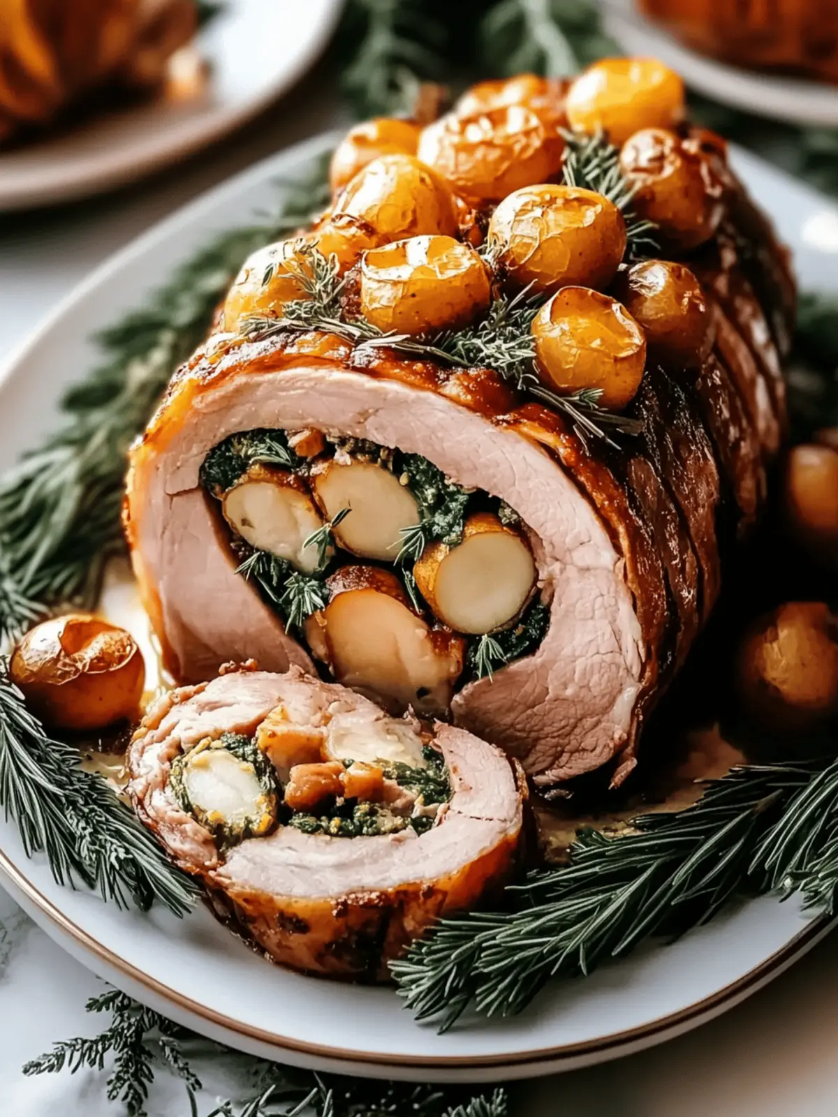 Savory Christmas Stuffed Pork Roast for a Stress-Free Celebration 2 Christmas Stuffed Pork Roast