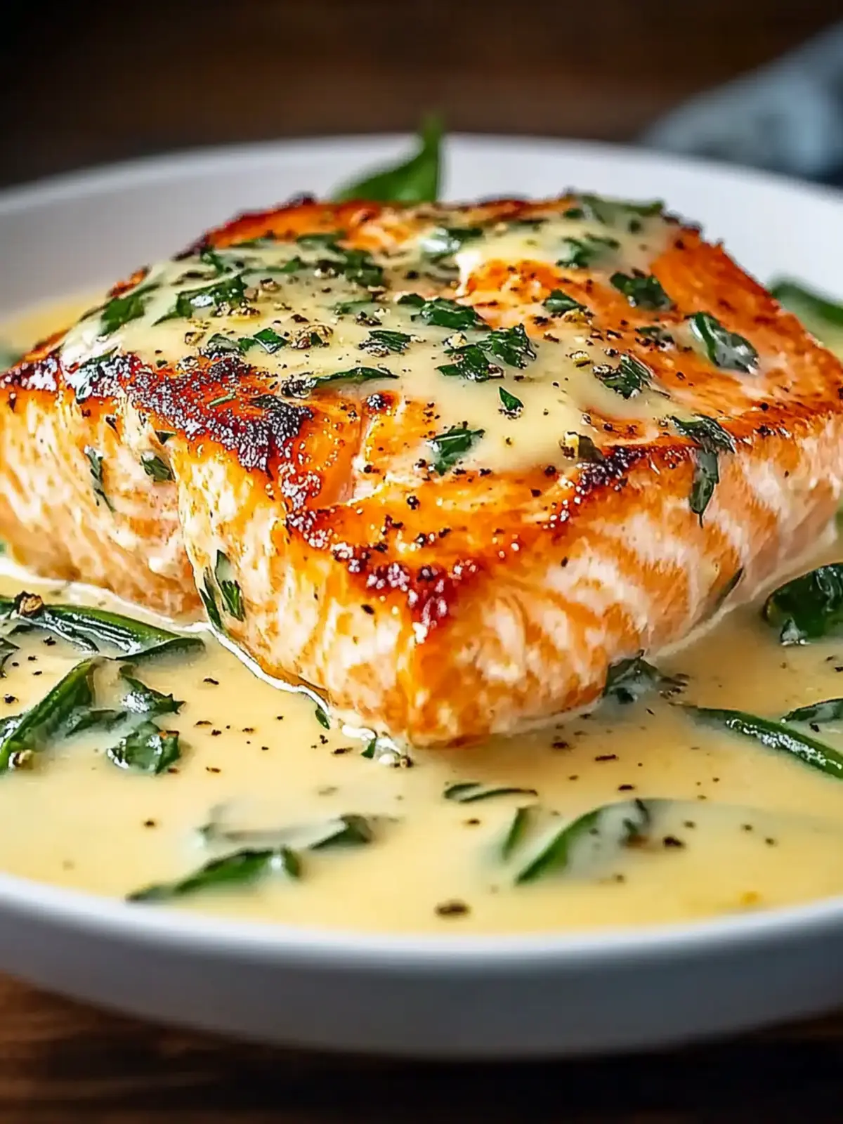 Creamy Salmon Florentine Recipe Ready in 30 Minutes Flat 2 Creamy Salmon Florentine Recipe