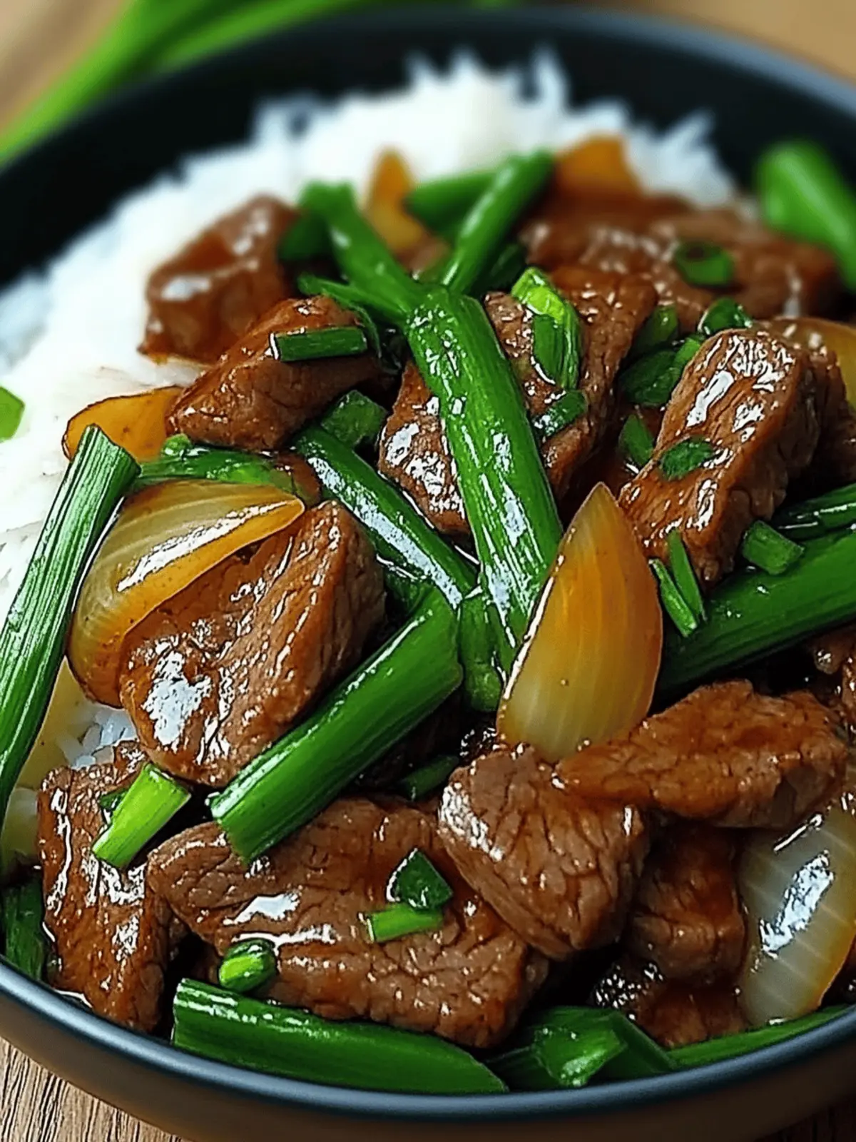 Savory Chinese Beef and Onion Stir Fry in Under 25 Minutes 2 Chinese Beef and Onion Stir Fry