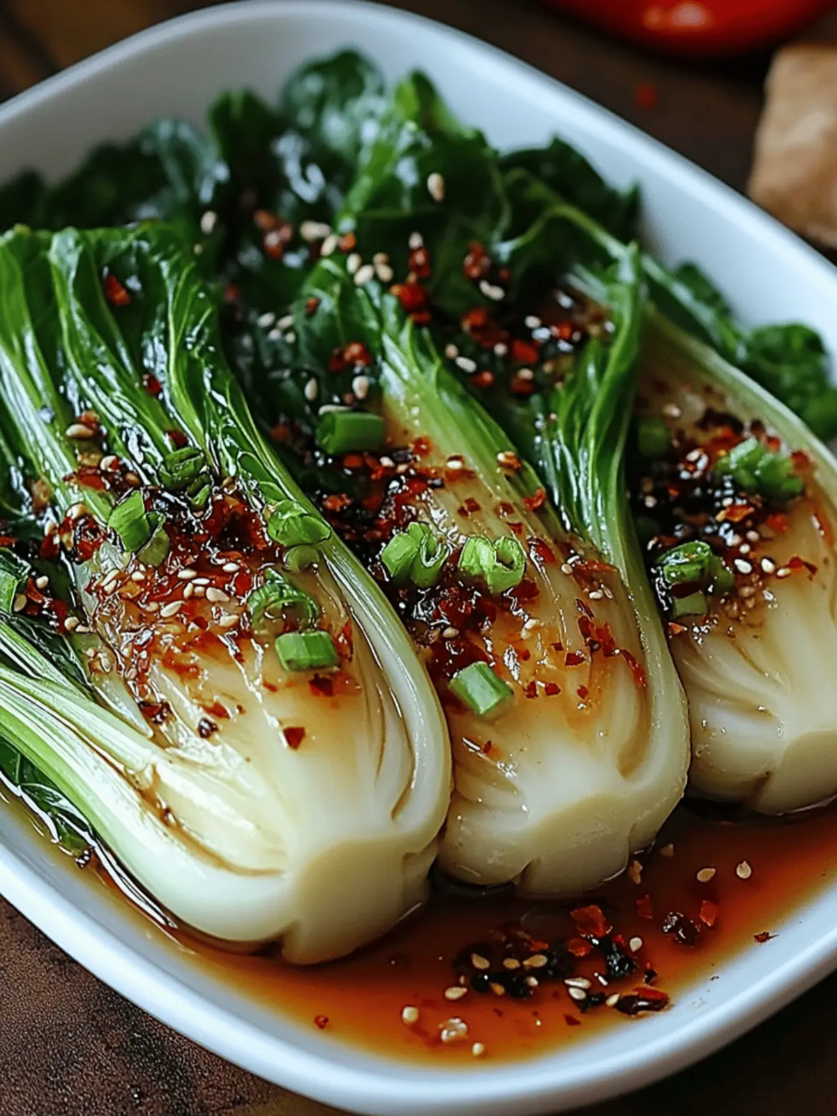 Quick Bok Choy with Ginger Chili Sauce for a Zesty Weeknight Meal 3 Quick Bok Choy with Ginger Chili Sauce