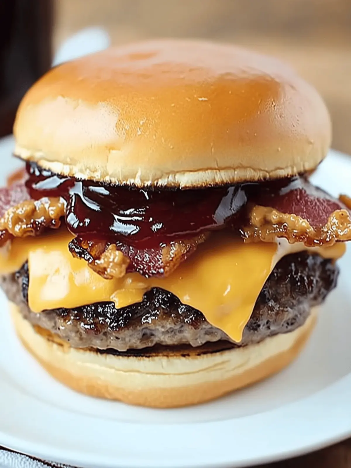 Savory Peanut Butter & Jelly Bacon Cheeseburger You’ll Crave 3 Peanut Butter & Jelly Bacon Cheeseburger
