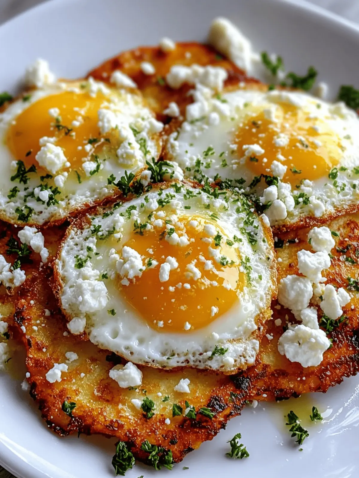 Crispy Feta Fried Eggs for a Flavor-Packed Morning Boost 2 Crispy Feta Fried Eggs