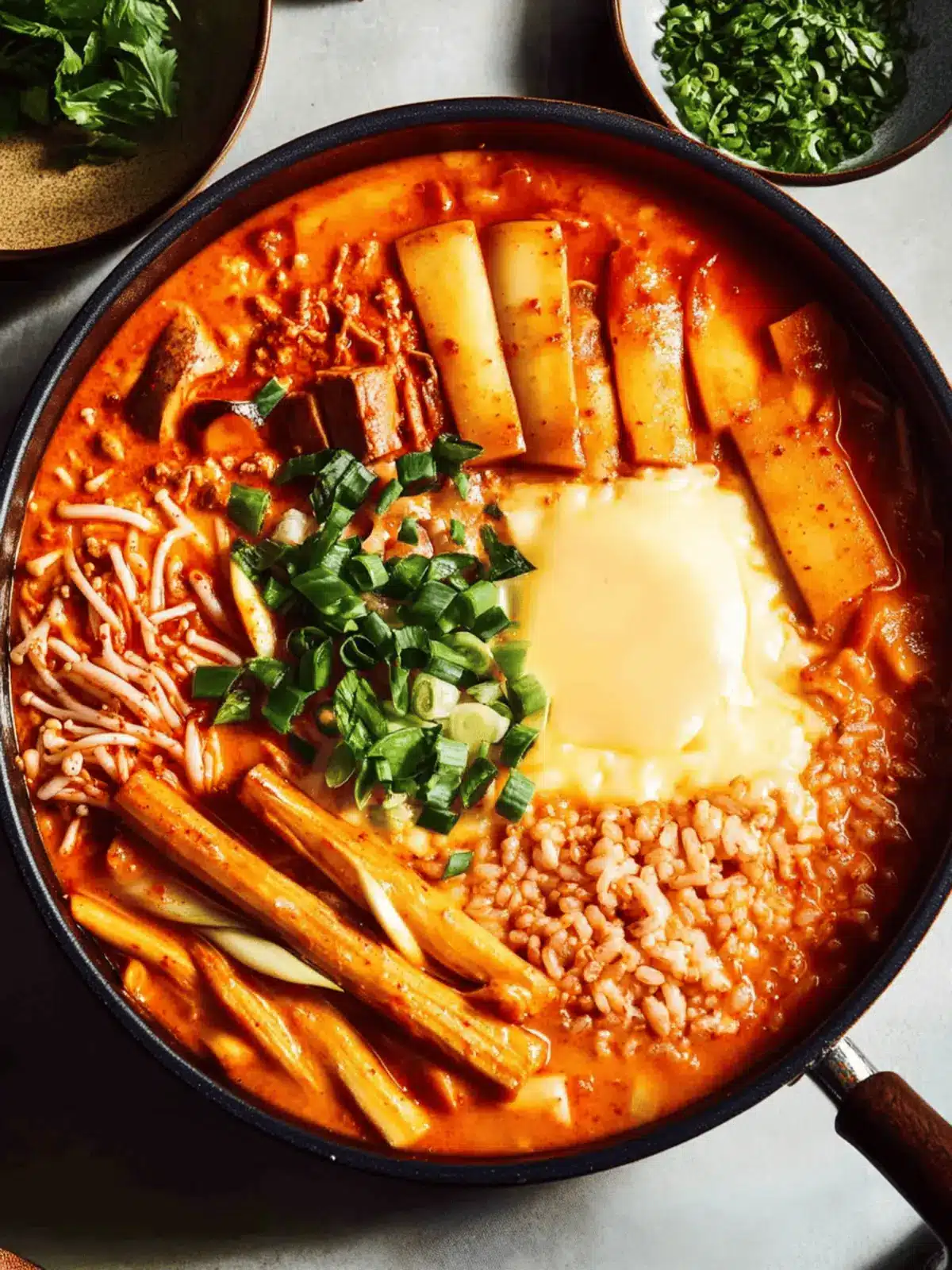 Soul-Warming Budae Jjigae (Korean Army Stew) for Cozy Nights 4 Budae Jjigae (Korean Army Stew)