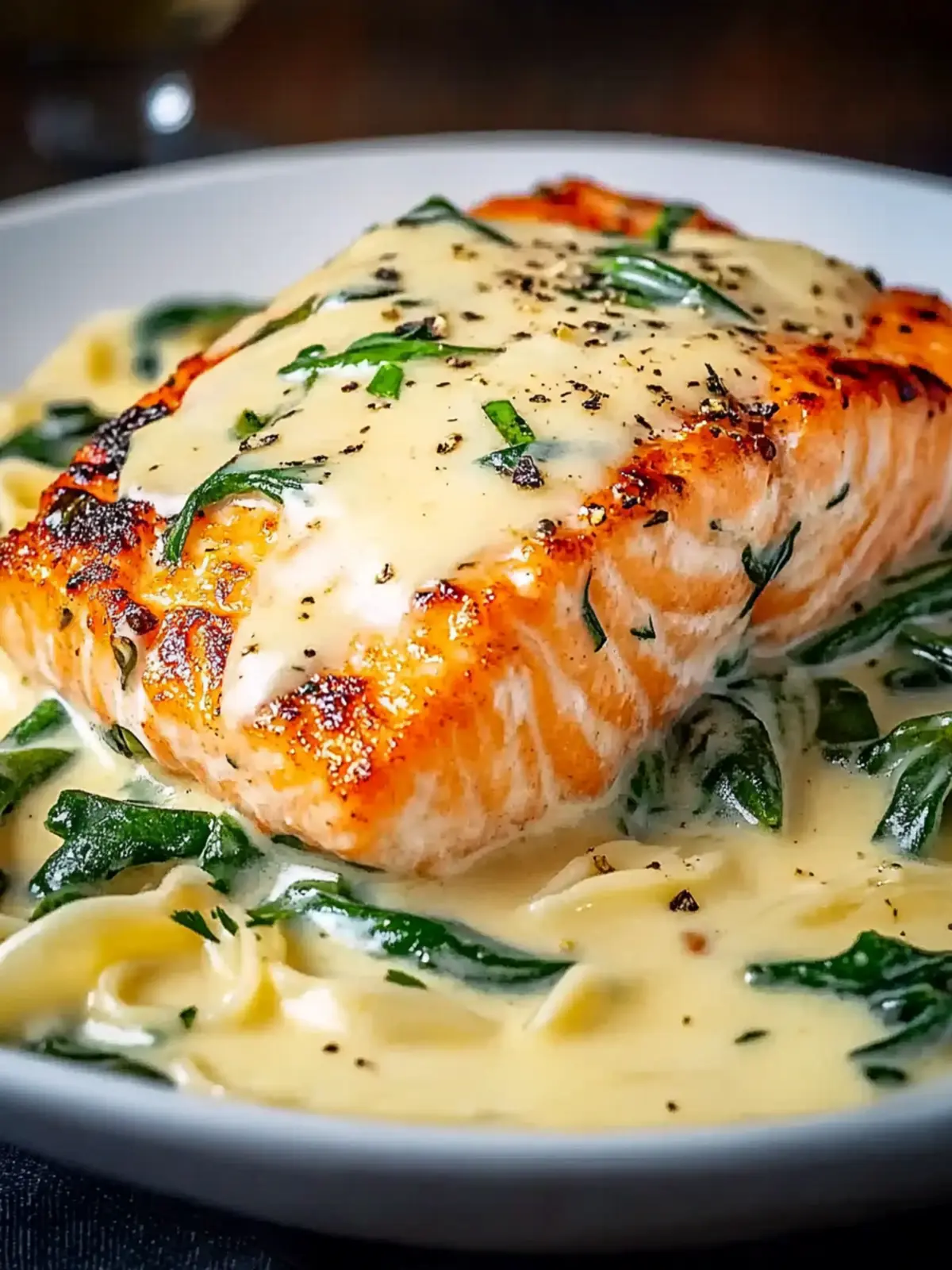 Creamy Salmon Florentine Recipe Ready in 30 Minutes Flat 5 Creamy Salmon Florentine Recipe