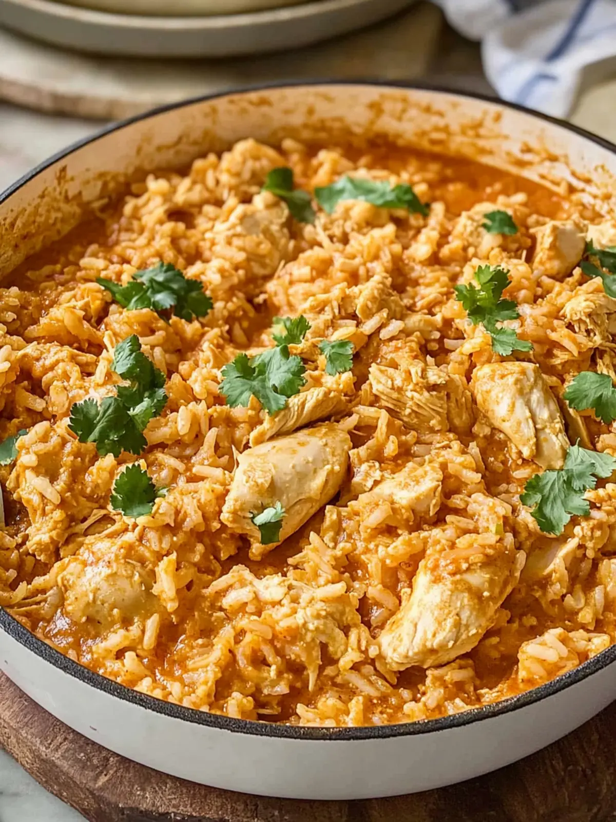 Mouthwatering Butter Chicken Rice Casserole for Easy Dinners 2 Butter Chicken Rice Casserole