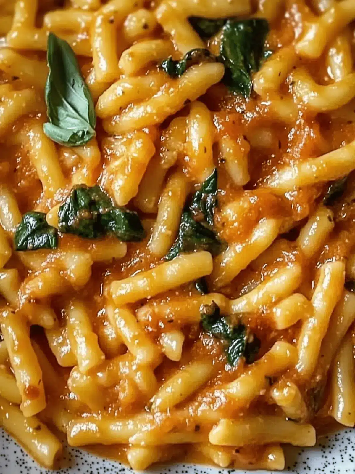 Creamy Basil & Calabrian Chili Cavatelli in 30 Minutes 5 Creamy Basil & Calabrian Chili Cavatelli