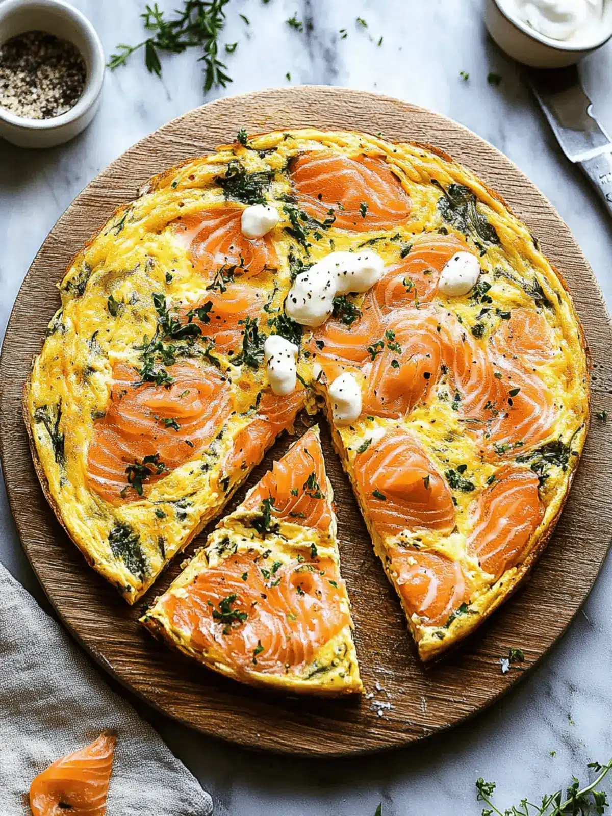 Delicious Smoked Salmon Frittata: Your New Brunch Favorite 3 Smoked Salmon Frittata