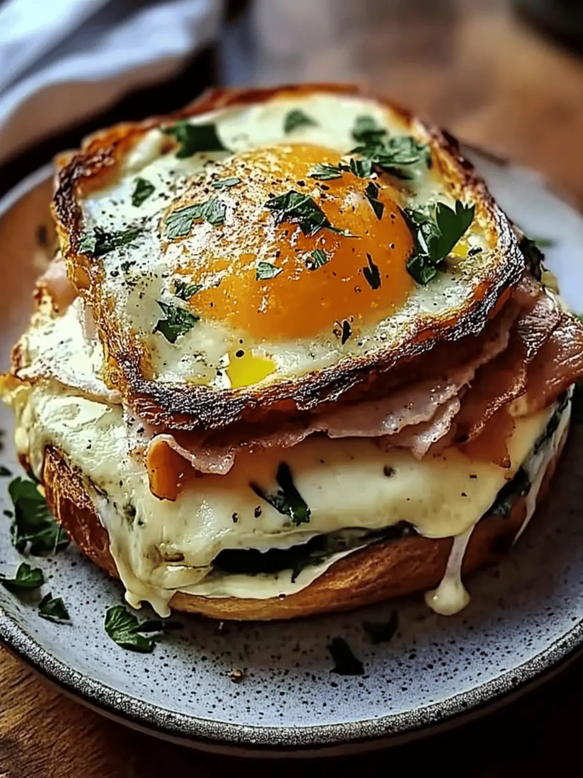 Irresistible Croque Madame Casserole for Dazzling Brunch Days 4 Croque Madame