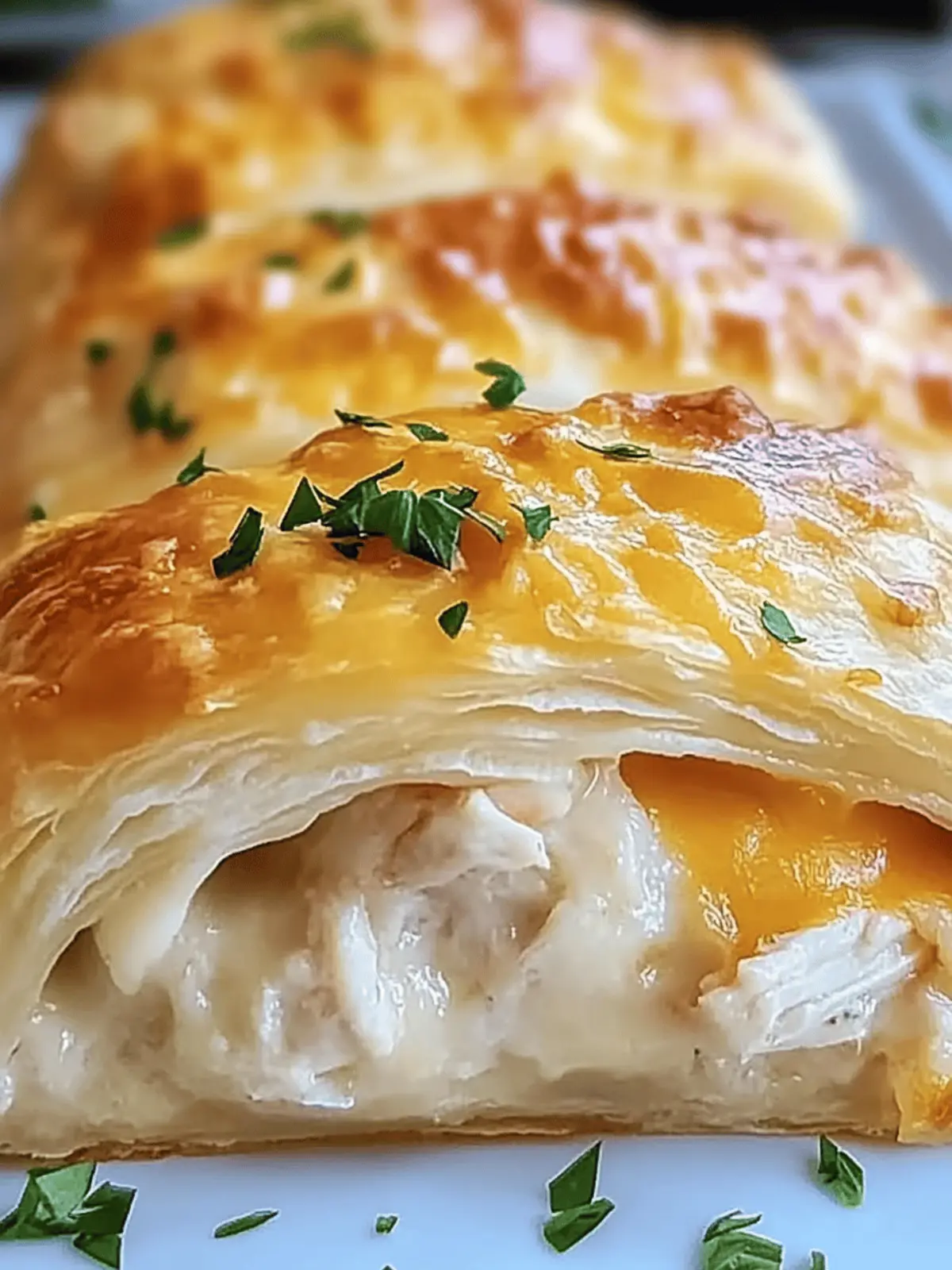 Cheesy Chicken Crescent Rolls: Comfort Food Made Easy 2 Cheesy Chicken Crescent Rolls