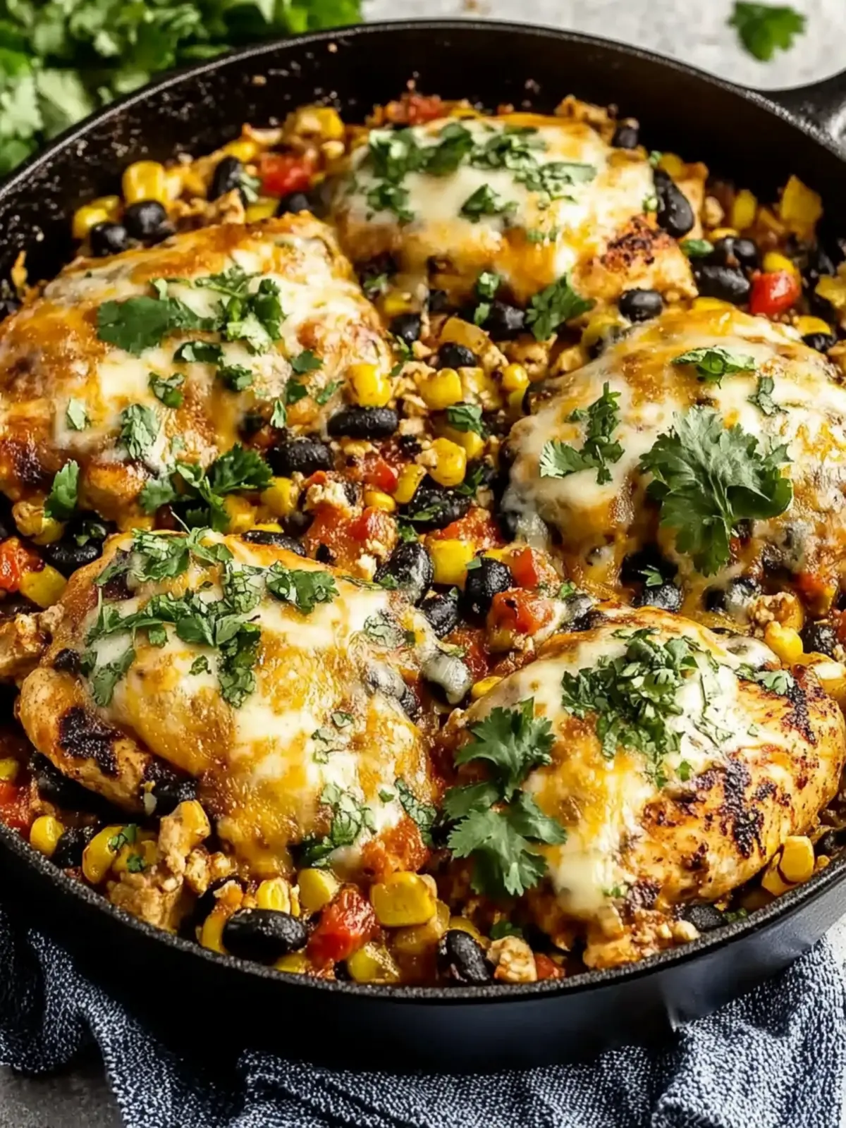 Delicious Santa Fe Chicken Skillet in Just 30 Minutes 2 Santa Fe Chicken Skillet