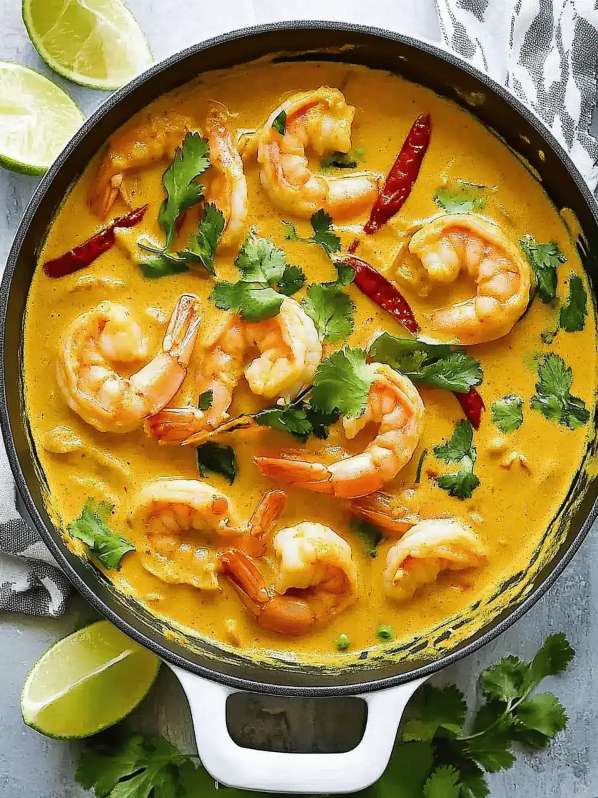 Savory Thai Coconut Curry with Shrimp in Just 30 Minutes 5 Thai Coconut Curry With Shrimp