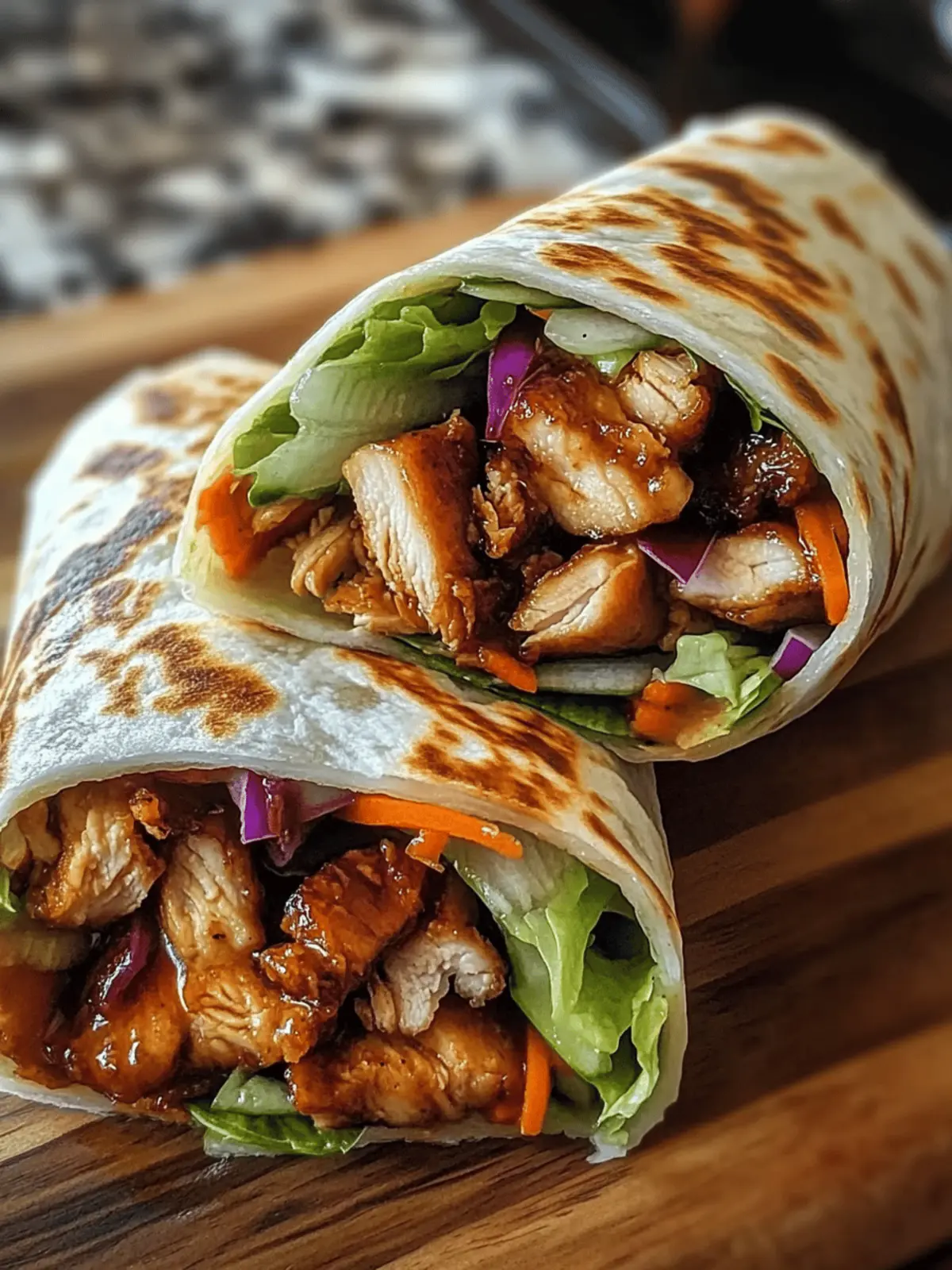 Customizable Teriyaki Chicken Wrap Recipe for Quick Flavor Boost 2 Teriyaki Chicken Wrap Recipe