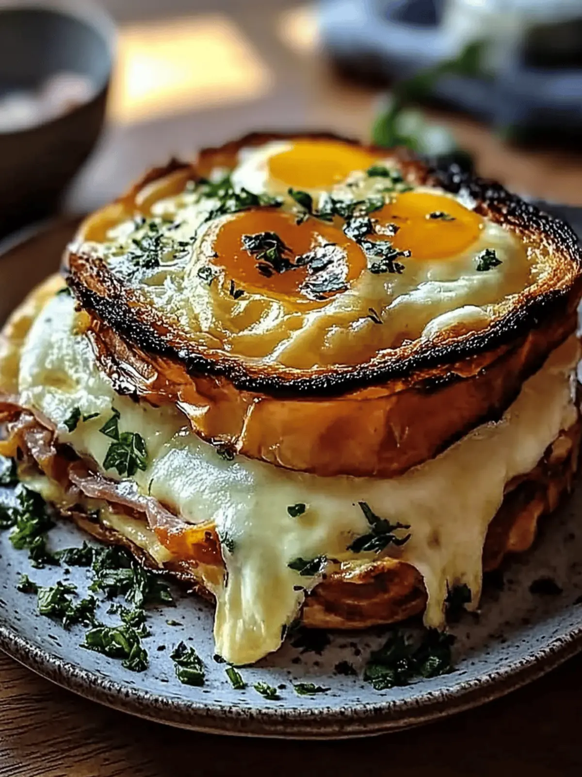 Irresistible Croque Madame Casserole for Dazzling Brunch Days 5 Croque Madame