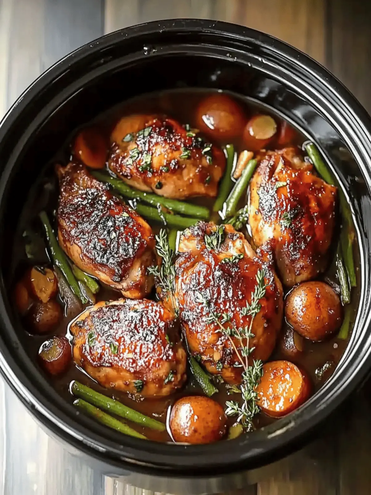 Slow Cooker Honey Garlic Chicken: Easy Weeknight Wonder 3 Slow Cooker Honey Garlic Chicken