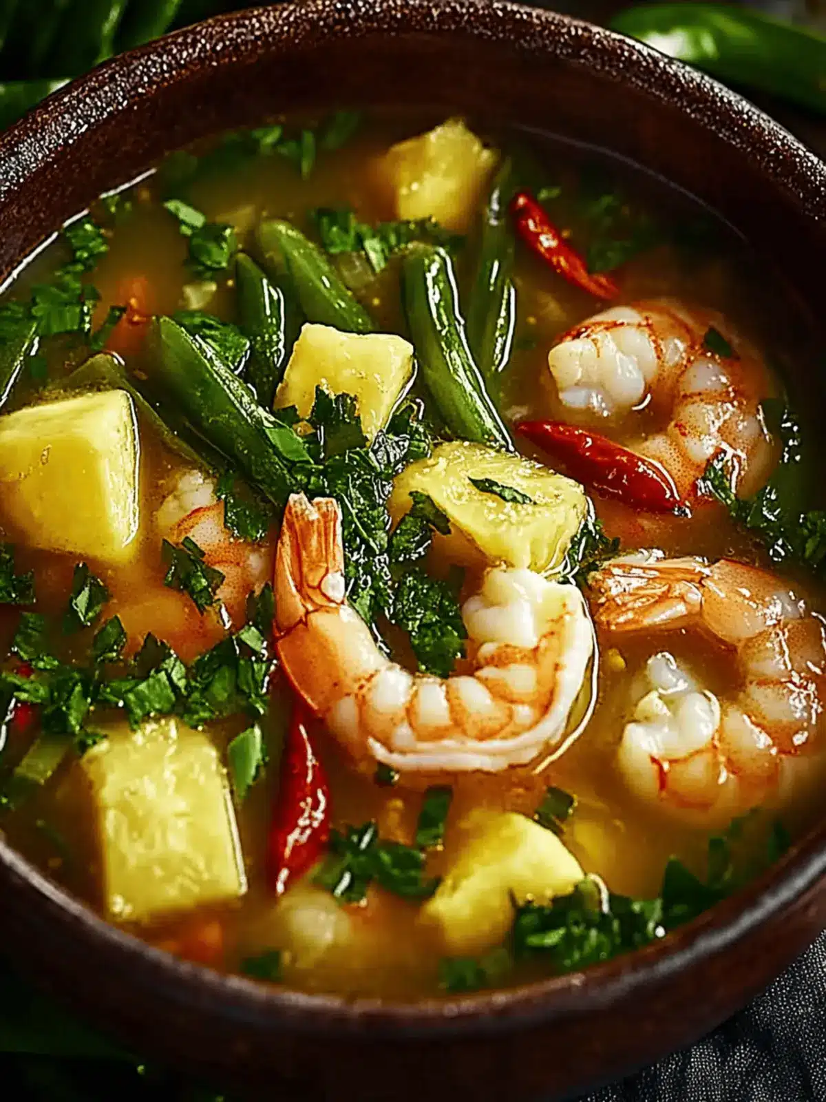 Delicious Shrimp and Green Papaya Soup for a Fresh Twist 2 Shrimp and Green Papaya Soup