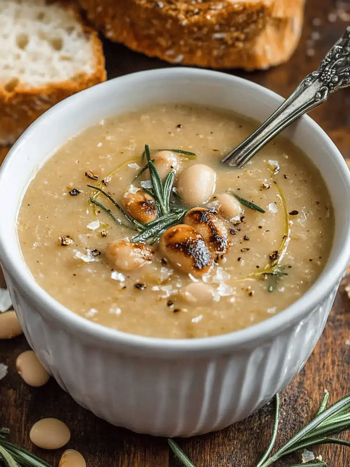 Creamy Rosemary Roasted Garlic Bean Soup for Cozy Nights 5 Rosemary Roasted Garlic Bean Soup