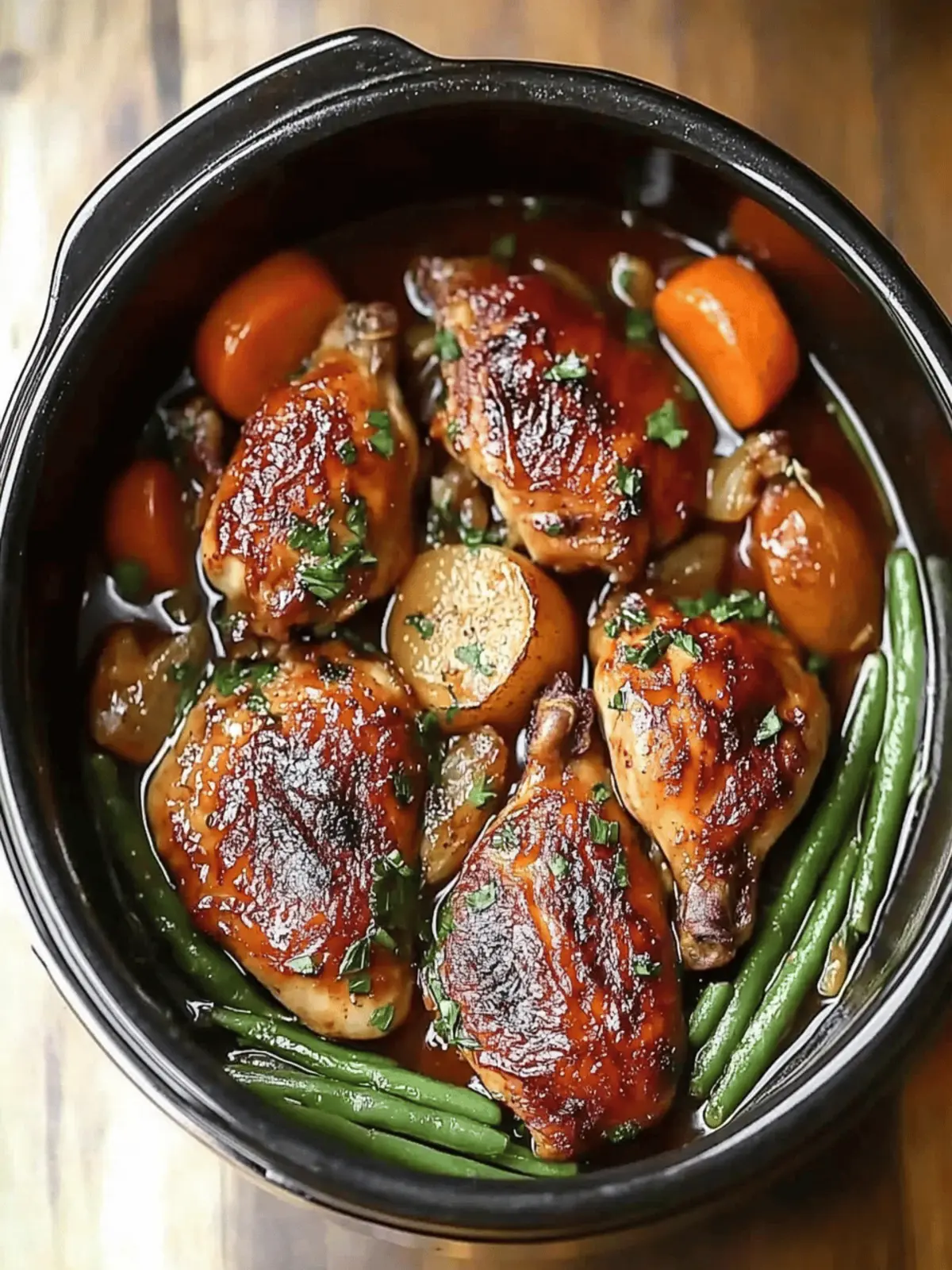 Slow Cooker Honey Garlic Chicken: Easy Weeknight Wonder 2 Slow Cooker Honey Garlic Chicken