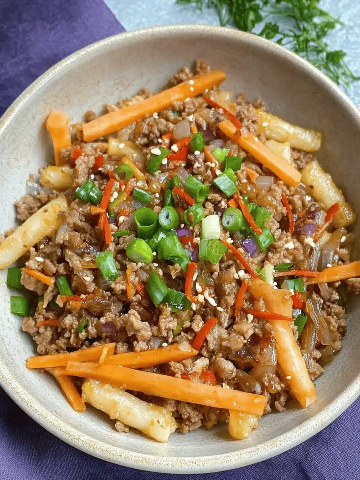 Crockpot Egg Roll in a Bowl: Healthy Comfort for Busy Nights 4 Crockpot Egg Roll in A Bowl