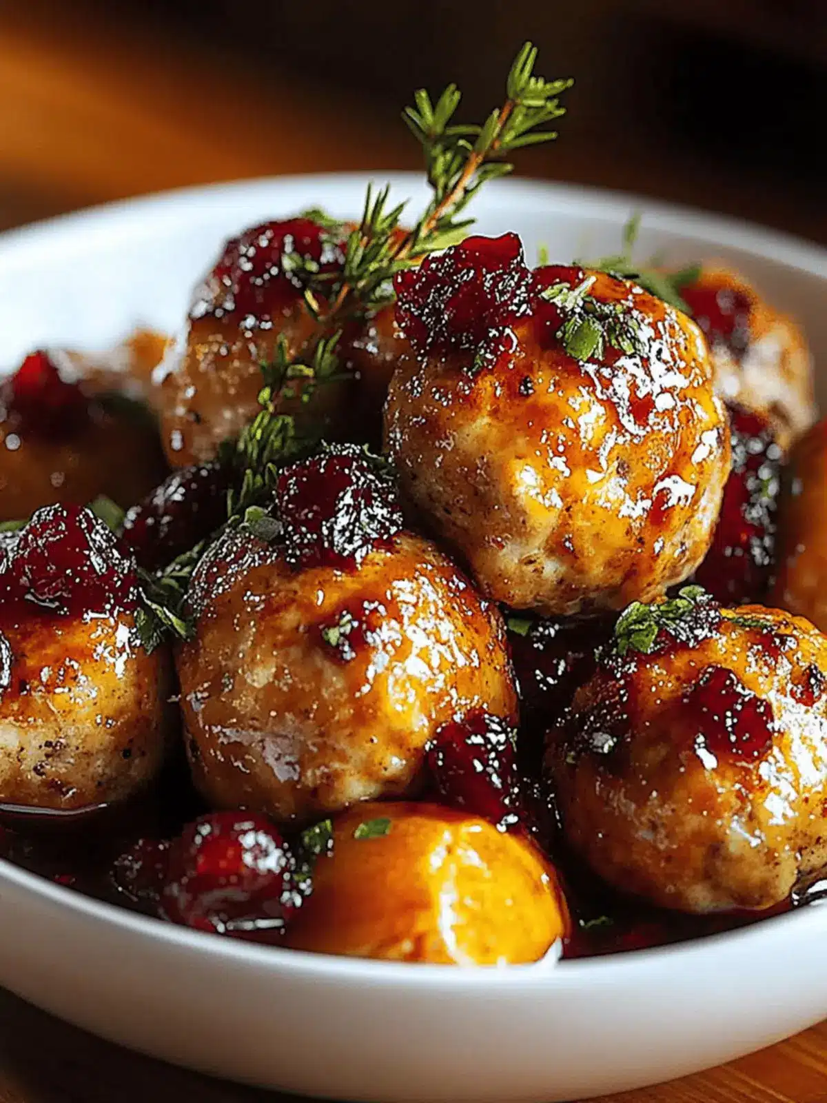 Cranberry Orange Chicken Meatballs: A Festive Flavor Burst 5 Cranberry Orange Chicken Meatballs