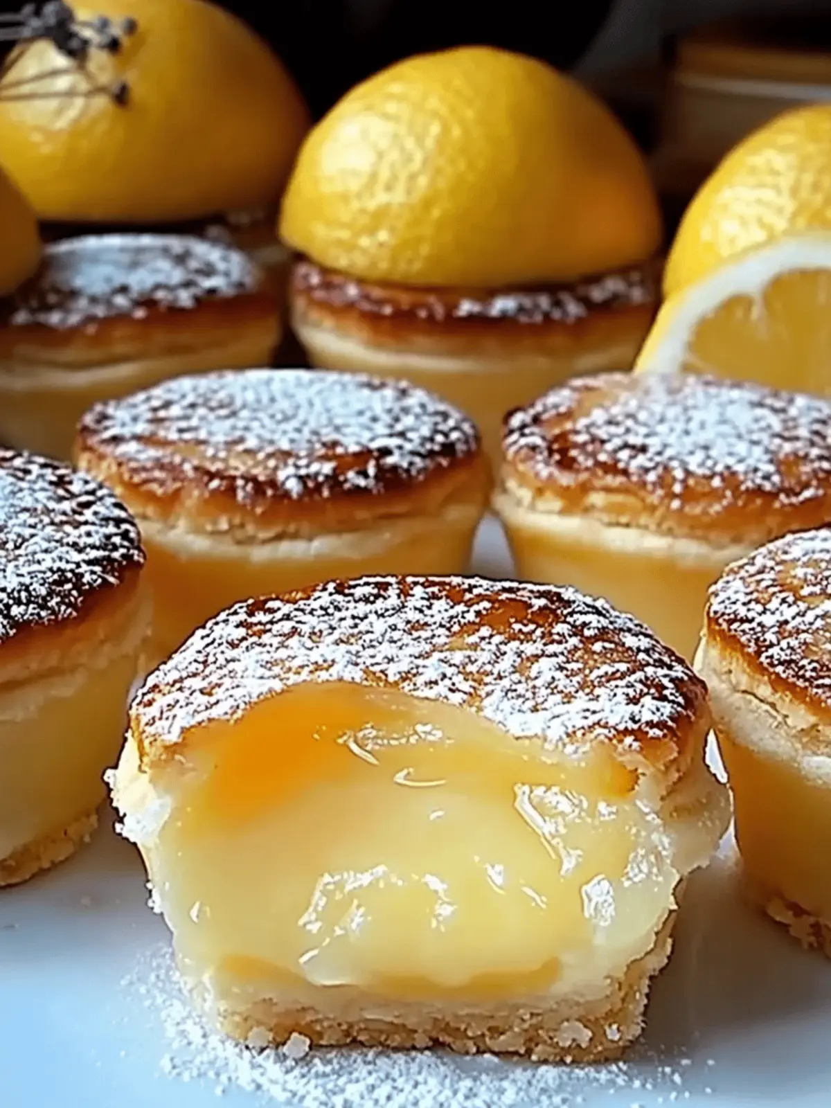 Delightful Baby Lemon Impossible Pies with Self-Forming Crust 3 Baby Lemon Impossible Pies
