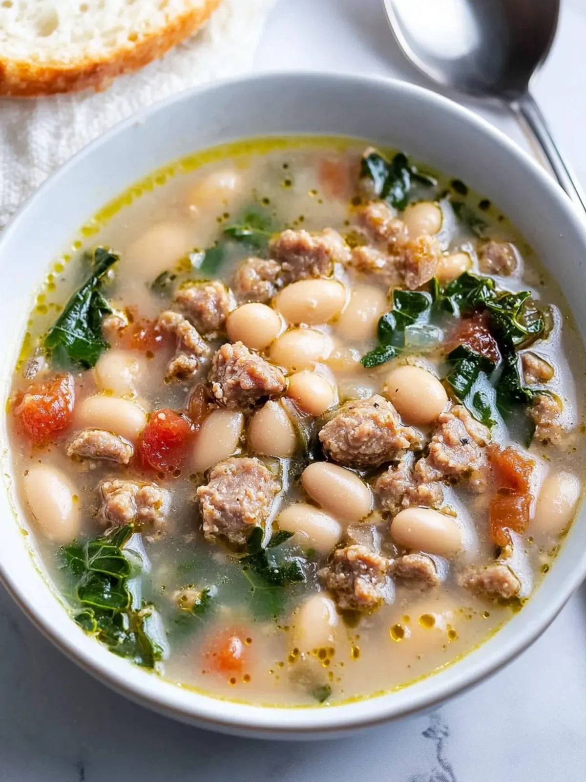 Cozy Up with Delicious Sausage and White Bean Soup Tonight 2 Sausage and White Bean Soup