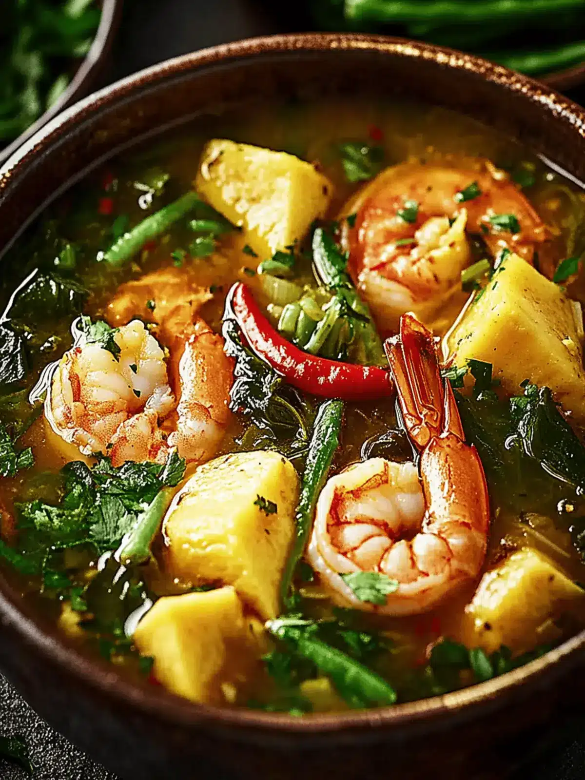 Delicious Shrimp and Green Papaya Soup for a Fresh Twist 4 Shrimp and Green Papaya Soup