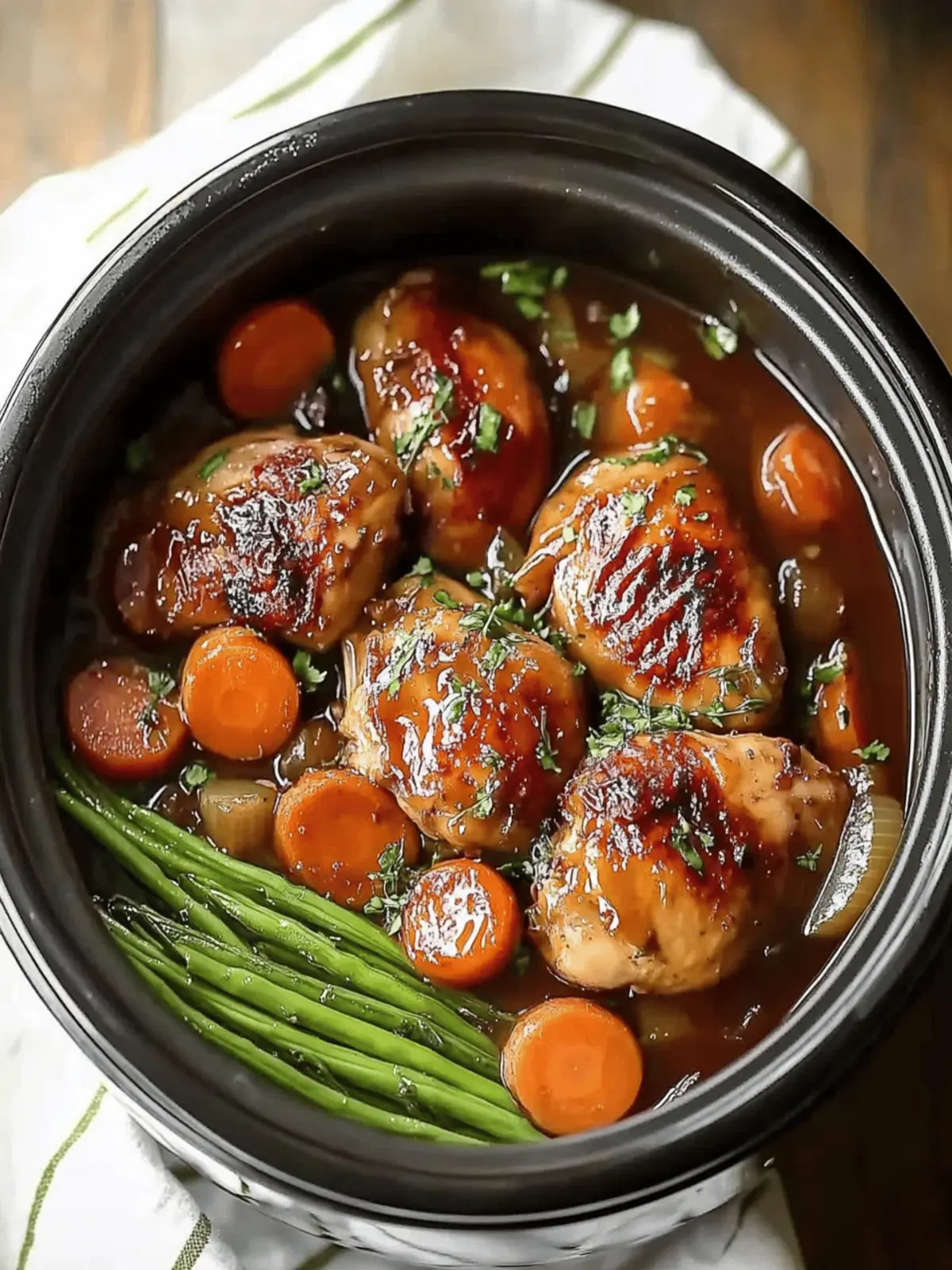 Slow Cooker Honey Garlic Chicken: Easy Weeknight Wonder 5 Slow Cooker Honey Garlic Chicken