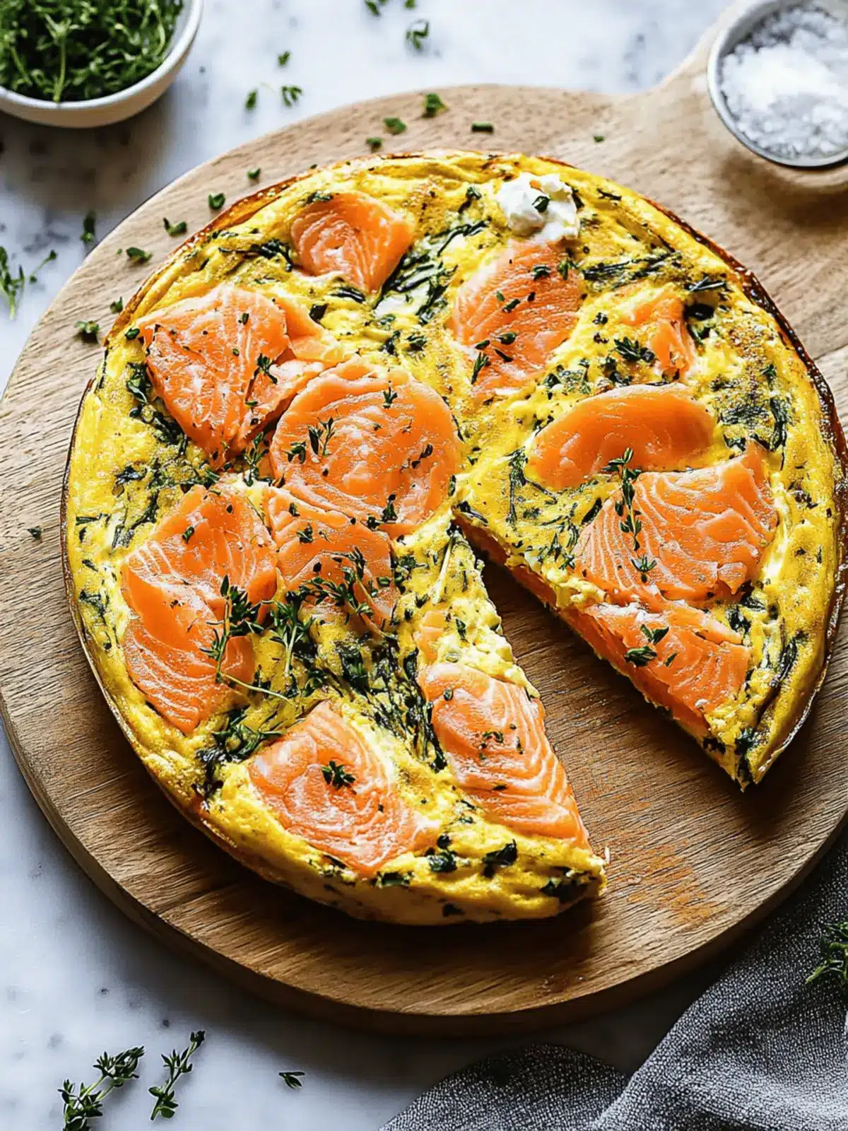 Delicious Smoked Salmon Frittata: Your New Brunch Favorite 2 Smoked Salmon Frittata