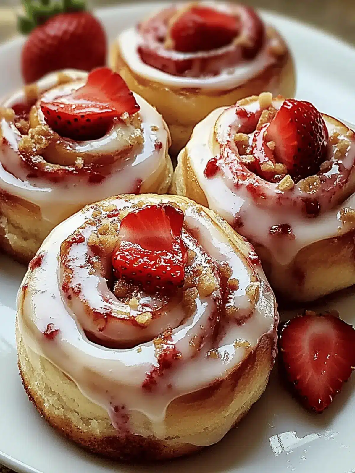 Strawberry Cheesecake Cinnabon Rolls for Irresistible Mornings 3 Strawberry Cheesecake Cinnabon Rolls