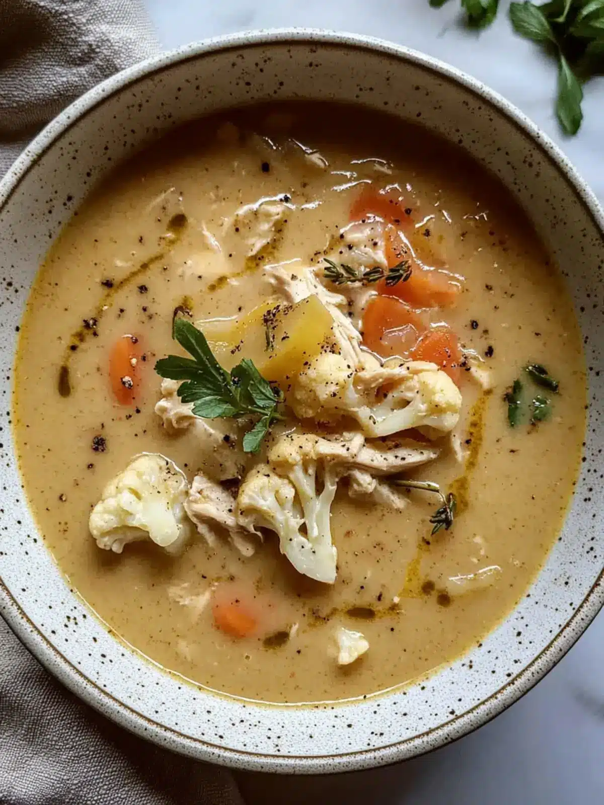 Revitalize Your Dinner with Anti Inflammatory Cauliflower Chicken Soup 2 Anti Inflammatory Cauliflower Chicken Soup