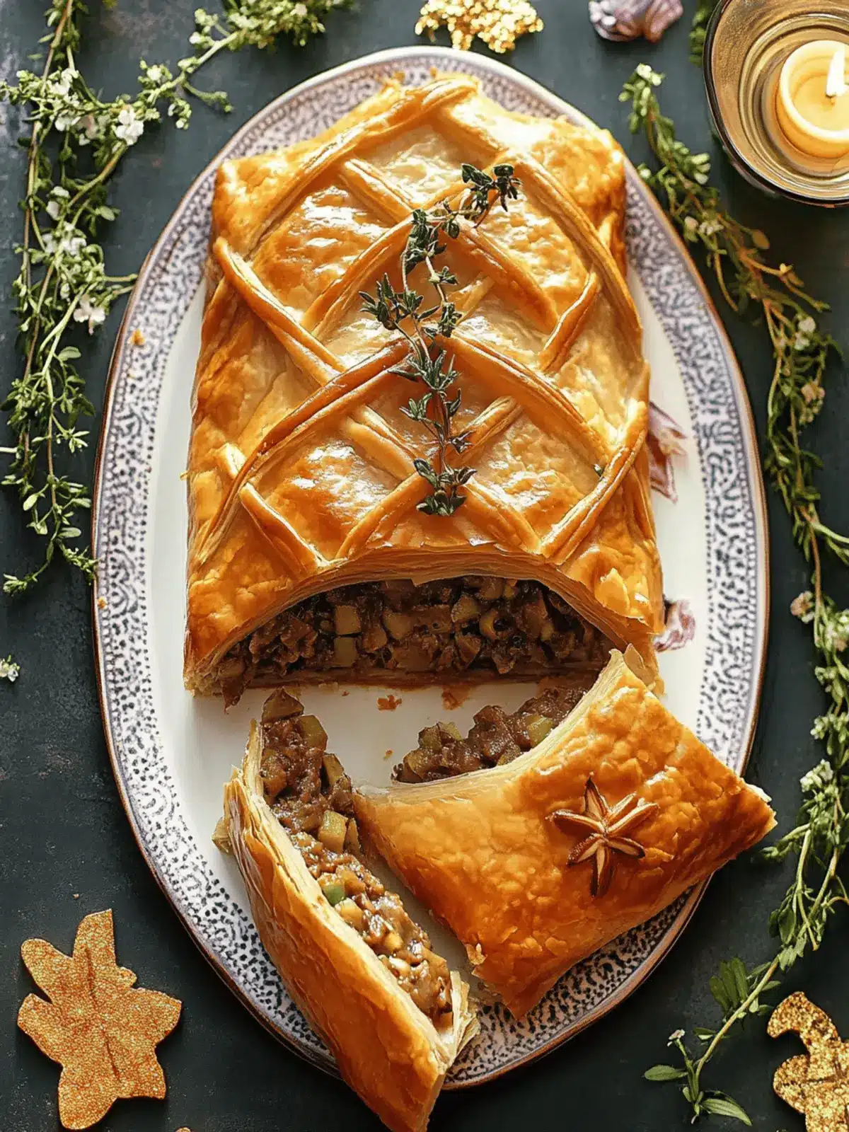 Irresistible Vegan Walnut Mushroom Wellington for Your Holiday Table 5 https://cookingwithparita.com/wp-content/uploads/2022/11/image-of-vegan-walnut-mushroom-wellington-with-caramelized-onions-recipe.jpg