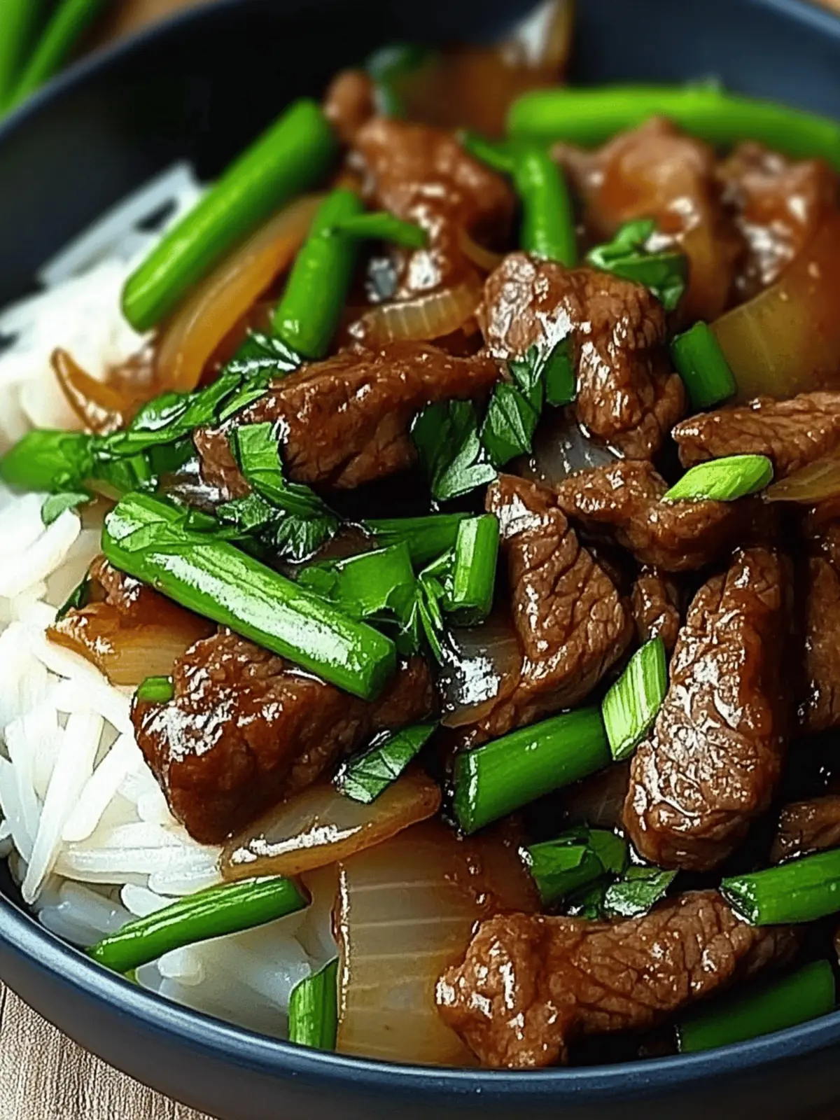 Savory Chinese Beef and Onion Stir Fry in Under 25 Minutes 5 Chinese Beef and Onion Stir Fry