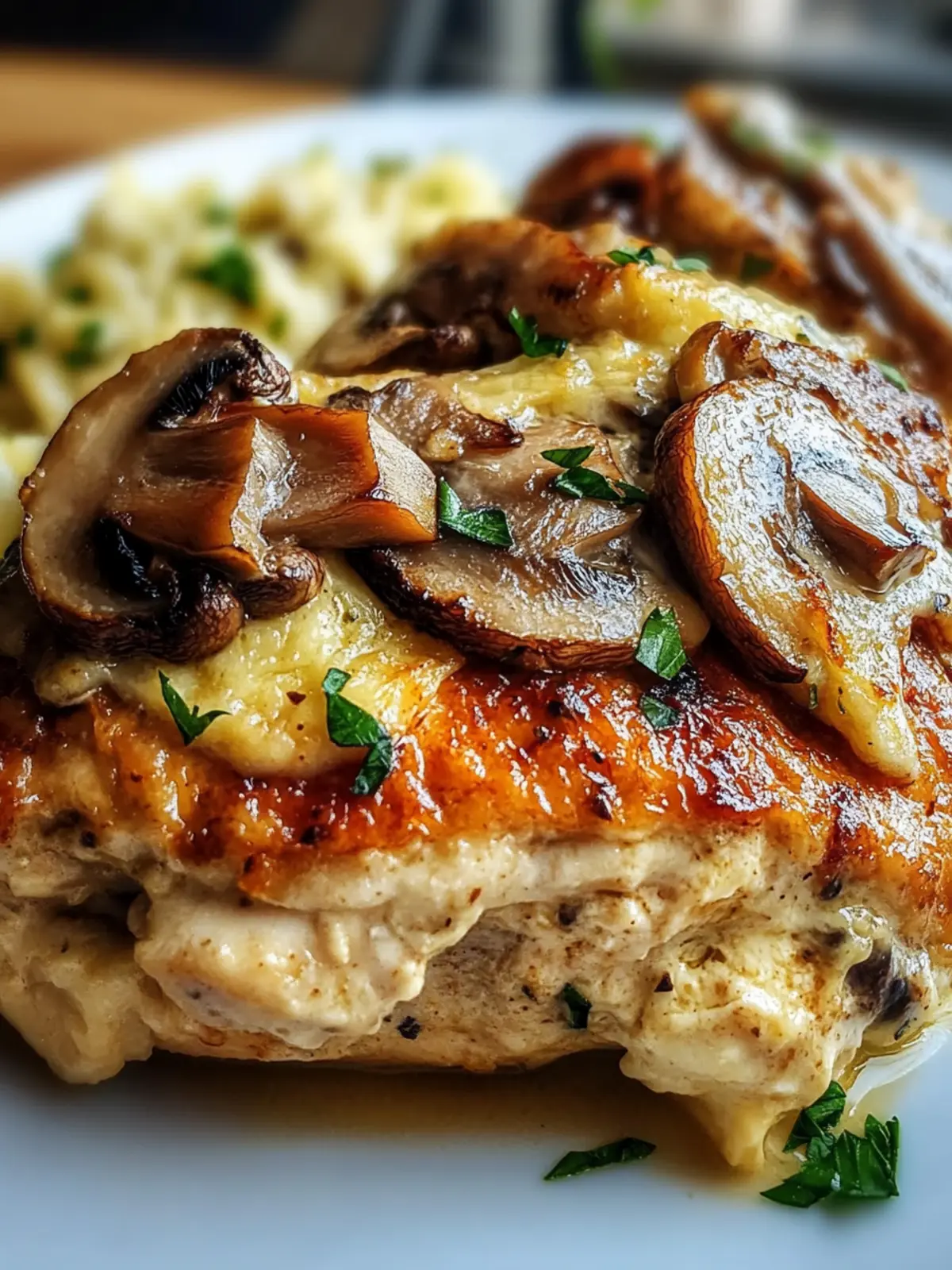Gouda & Mushroom Stuffed Chicken: Your New Comfort Food Star 4 Gouda & Mushroom Stuffed Chicken