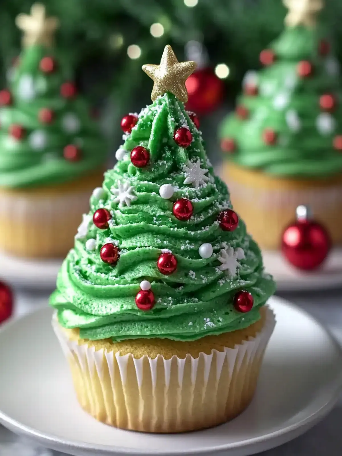 Delicious Christmas Tree Cupcakes for a Festive Family Treat 5 Christmas Tree Cupcakes