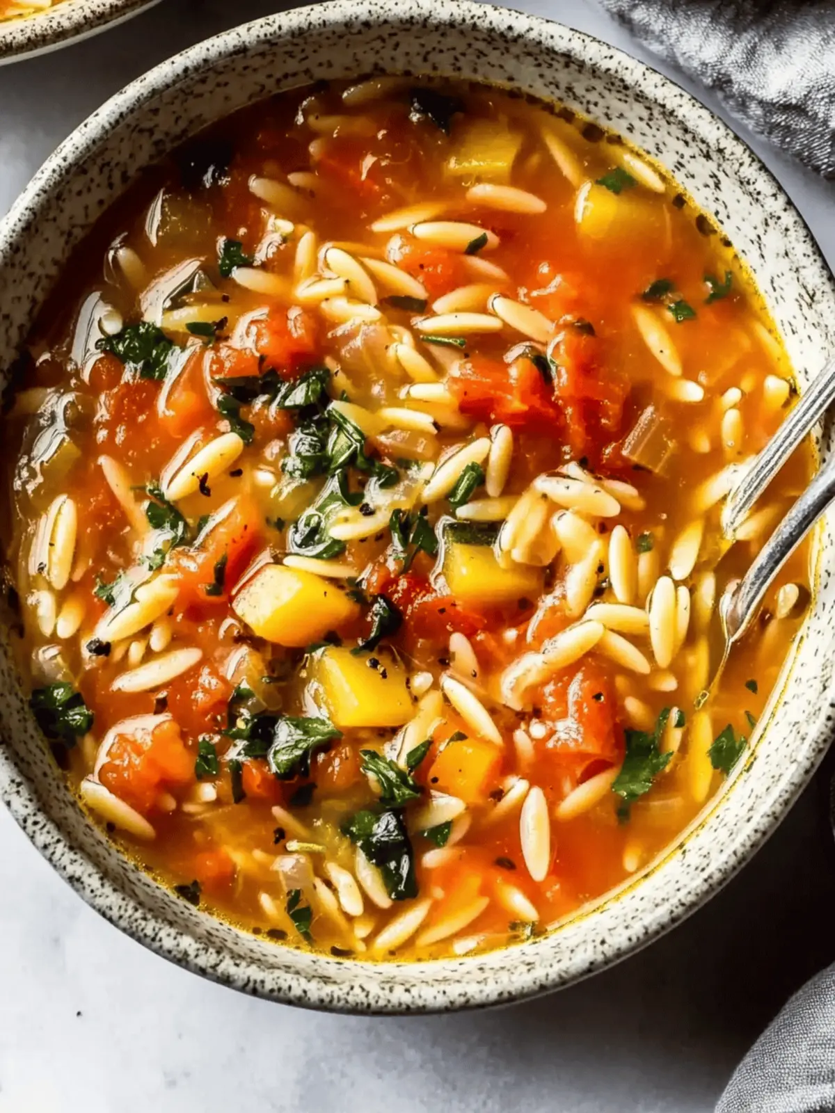 Hearty Vegetable Orzo Soup: A Quick, Customizable Delight 3 Vegetable Orzo Soup