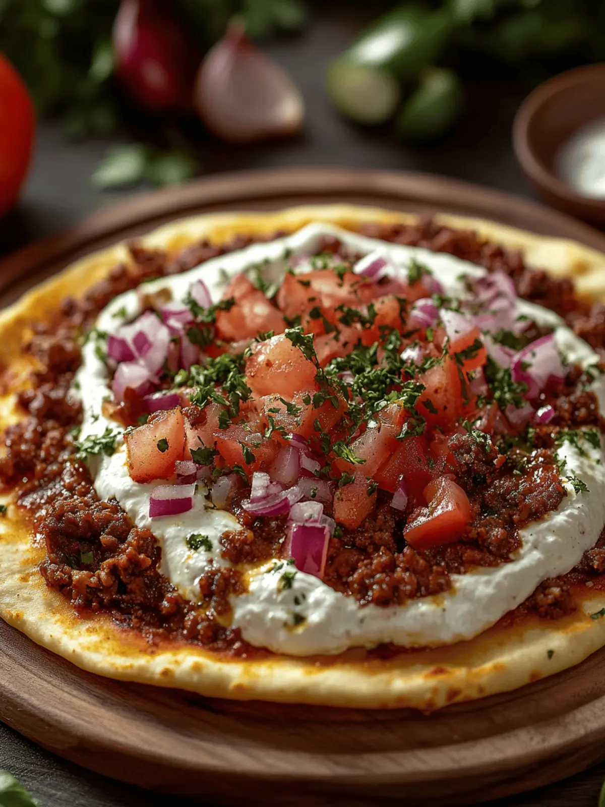 Savory Lahmacun Recipe for Crispy Homemade Joy 4 Lahmacun Recipe